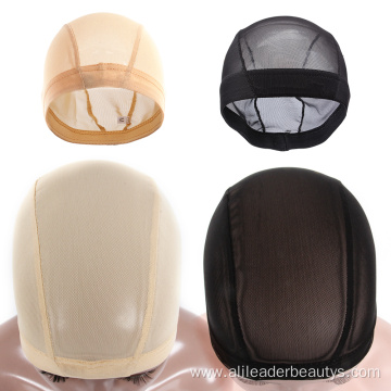 Transparent Black Mesh Dome Cap For Making Wigs